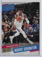 2017-18 Panini Prestige Basketball Robert Covington Card #5 Philadelphia 76ers
