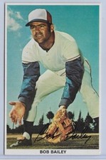 Bob Bailey Montreal Expos 1974 Weston 39c BB Bats MLB Baseball Jumbo Card #3