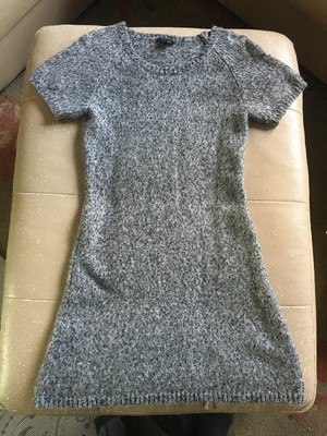 theory knit sweatshirt dress