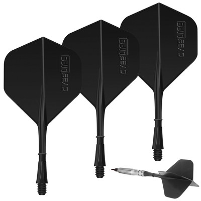 3 PCS CyeeLife 2BA Molded Dart Flights and Shafts in One Piece Accessory