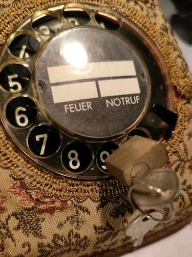 🔥🔥Vintage Post FeTAp 611-2a- f BP Telefon Pomarańczowa tarcza wyboru, lata 70.🔥🔥 - Zdjęcie 8 z 12
