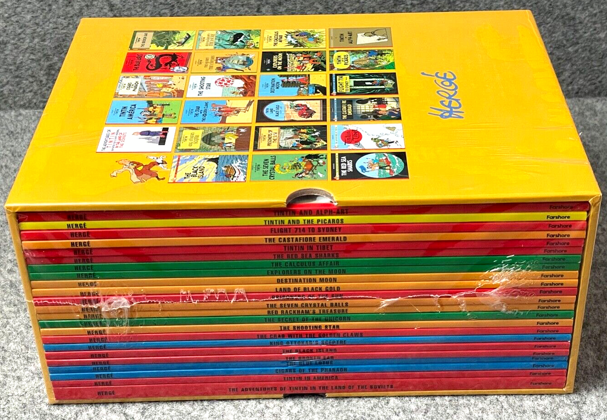 【中古】 ADVENTURES OF TINTIN VOL.3(H)/FARSHORE BOOKS (UK)/. Adventures of Tintin Box Set x23 Farshore paperback books by