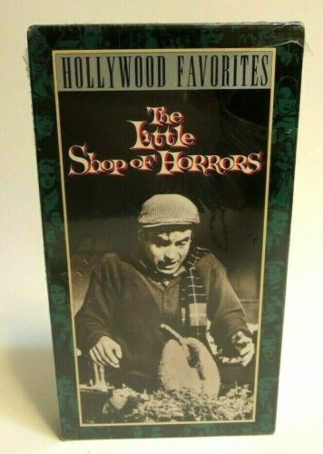 LITTLE SHOP OF HORRORS 1961 VHS video tape SEALED new seal horror roger corman
