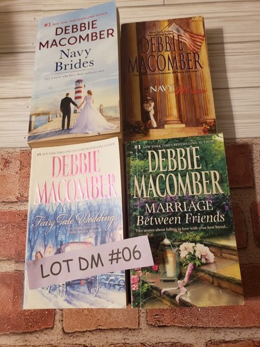 DEBBIE MACOMBER - LOT OF 4 PAPERBACK BOOKS - LOT 06  - NAVY - MARRIAGE - - Picture 1 of 2