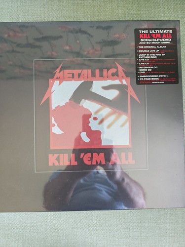 METALLICA KILL EM ALL BOXSET NEW&SEALED