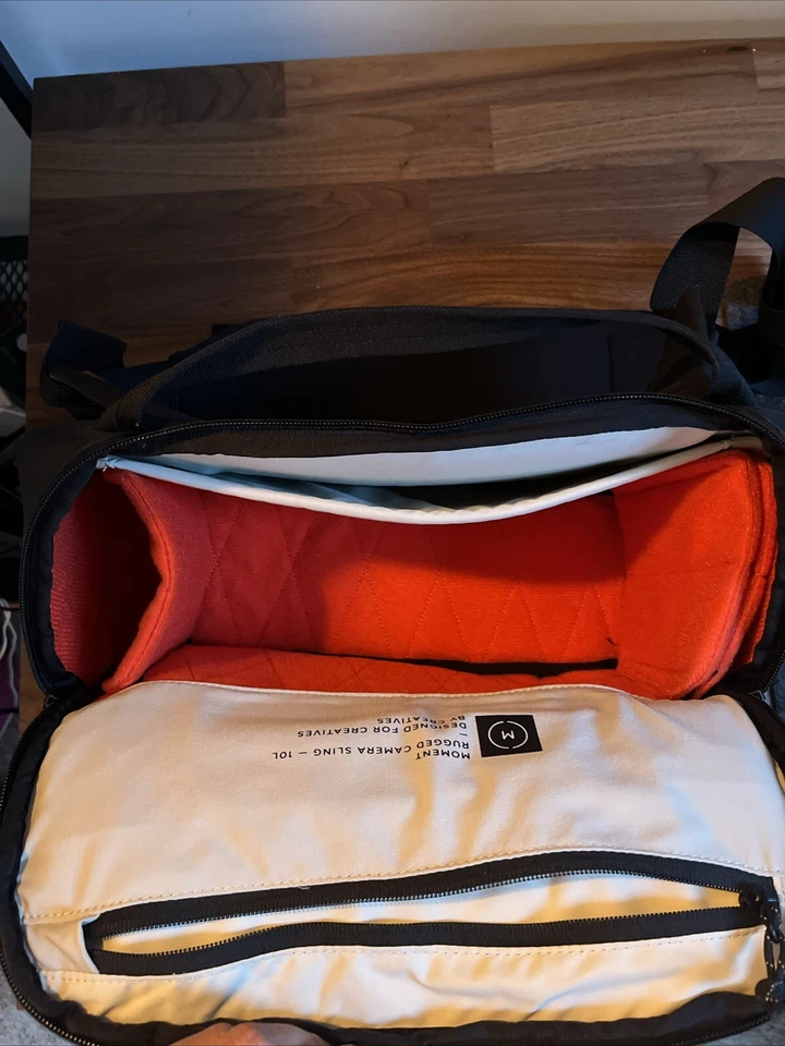 BOLSA HONDA CÁMARA MOMENT RESISTENTE 10L (GRANDE), NEGRA Foto 2 de 2