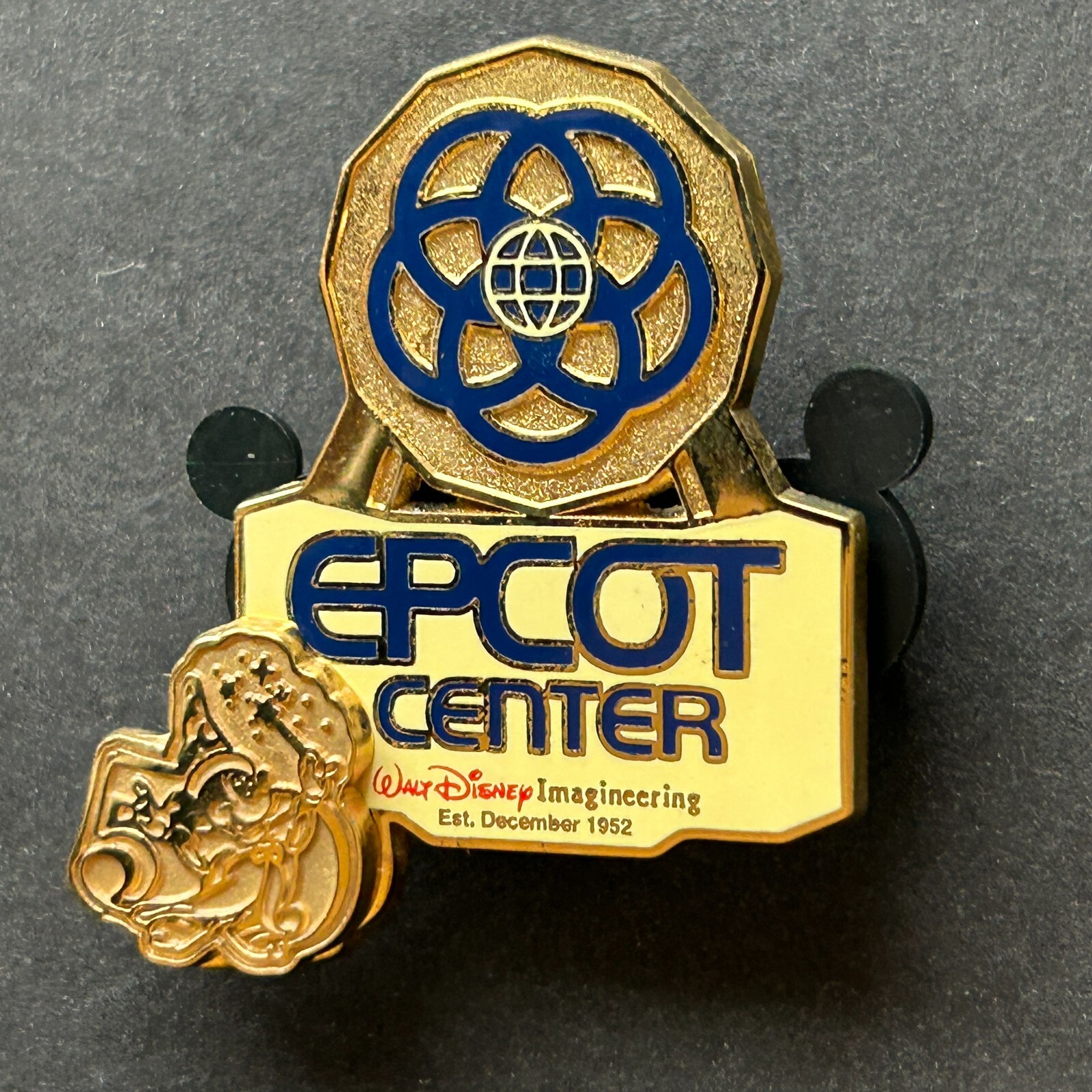 WDI - 50th Anniversary - Epcot Center - Gold Disney Pin 19925
