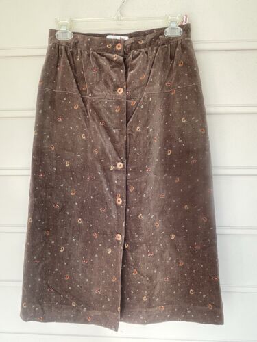 Vintage Mondi W.Germany Brown Paisley Skirt Skirt size 38