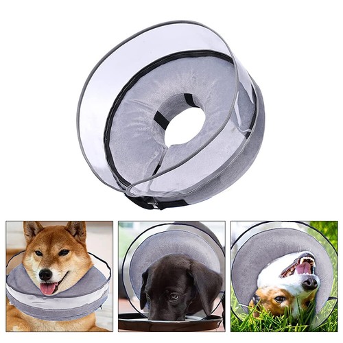 Collar protector para mascotas collar protector inflable perro gato - Imagen 19 de 23
