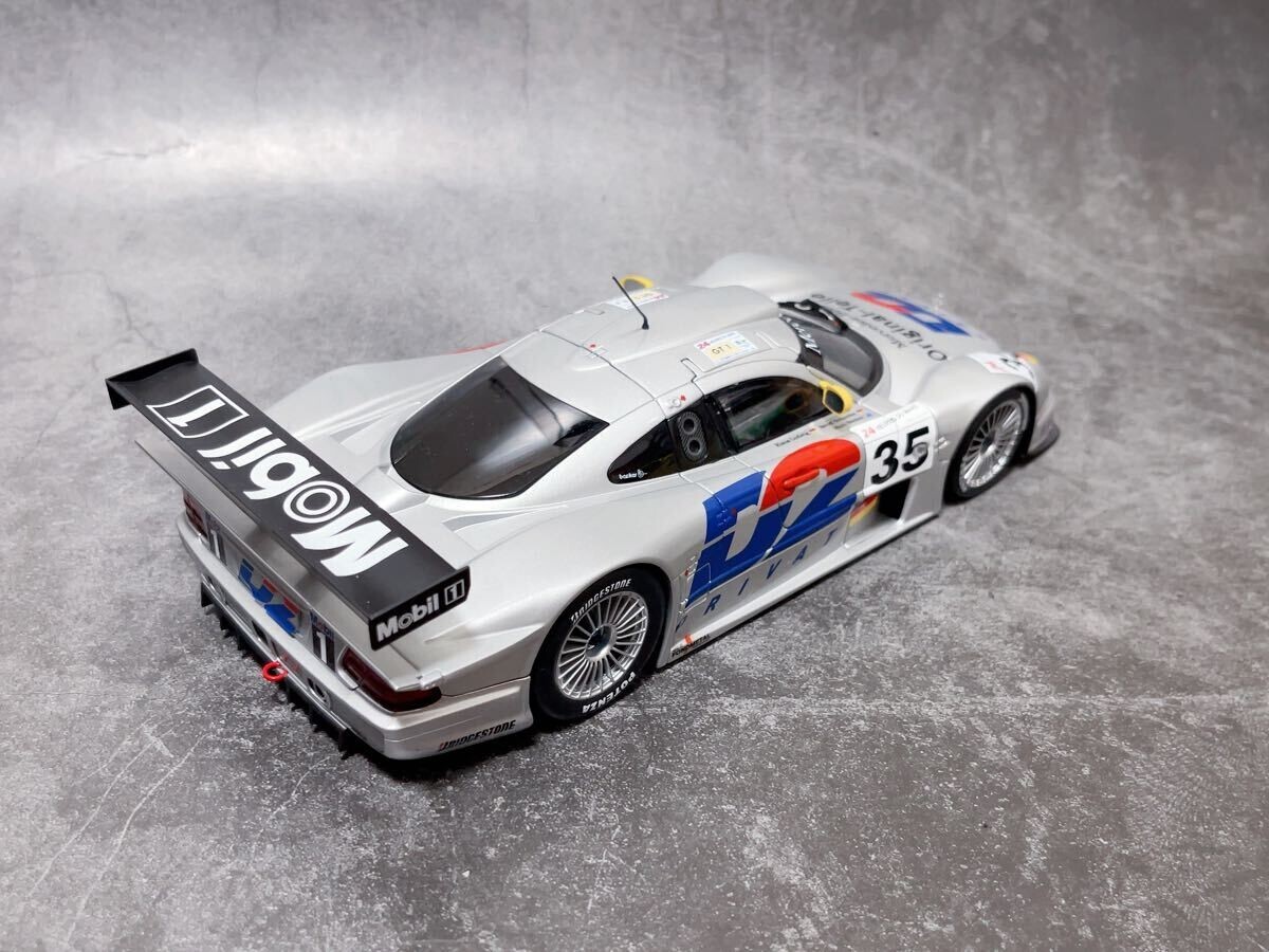 オートアート 1/18 1998 ベンツ CLK ルマン FIA GT1 D2 1/18 AUTOart Mercedes-Benz CLK Le Mans FIA GT1 D2 1998 #35