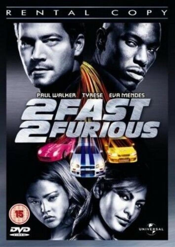 2 Fast 2 Furious DVD (2003) FREE SHIPPING