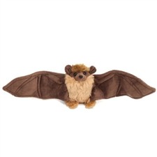 NEW WILD REPUBLIC CUDDLEKINS PLUSH 8" LITTLE BROWN BAT CUDDLY SOFT TOY TEDDY