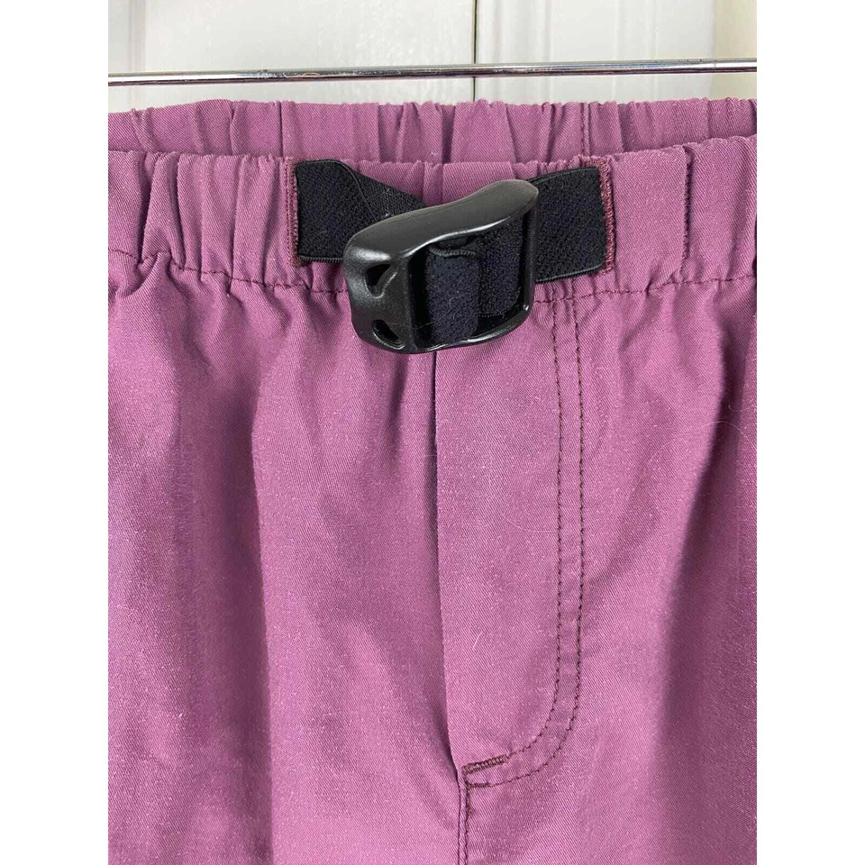 Pantalones Cortos Patagonia Unisex Niños Talla M Púrpura Cinturón Cintura Elástica Nylon Carga Foto 2 de 4