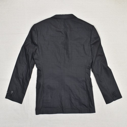NEW Express Men's Two Button Blazer Jacket Wool Blend Gray Size 36R Modern Fit - Picture 3 of 8