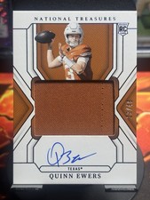 2025 National Treasures Quinn Ewers RPA Patch Auto /49 Texas Longhorns