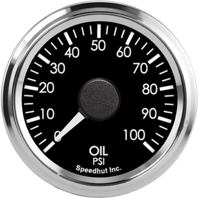 #ad #ad Speedhut L2 OP3 COB 2 1 16quot; Oil Pressure Gauge 0 100 PSI Cobra $172.85