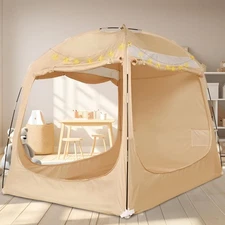 Bed Tent Twin Full Queen King Size Canopy Tent for Kids and Adult - 80% Blackout