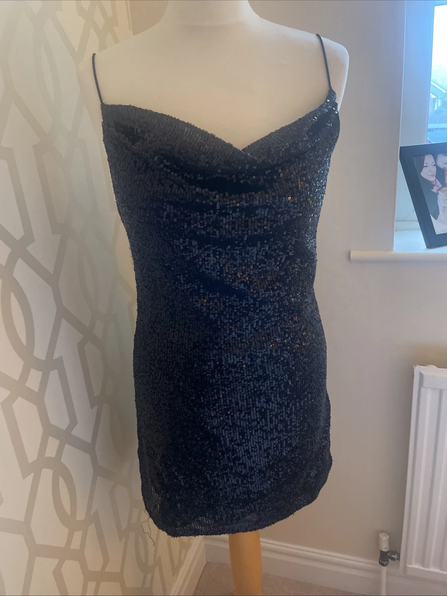 light blue homecoming dress Light Blue Sequined Mermaid Homecoming Dress, MH669