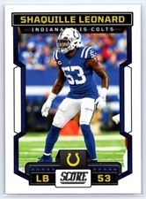 2023 Score #13 Shaquille Leonard - Indianapolis Colts