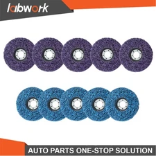 Labwork 10 Pack Strip Discs 4-1/2" x 7/8" Stripping Wheel Rust Remover Wheel