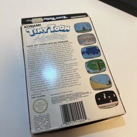 Nes game Tiny Toon Adventures pal A Uk  CIB Konami 
