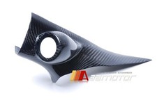 Carbon Fiber A Pillar Pod Cover Fits Mitsubishi Evolution X Evo 10 Lhd Only Carbon Fiber A Pillar Pod Cover Fits Mitsubishi Evolution X Evo 10 Lhd Only