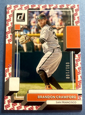 2022 donruss baseball Brandon Crawford - #191 -one Hundred Parallel /100