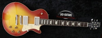 Heritage Custom Shop Core  Collection H150 Plain Top Artisan Dark Cherry Sunburs