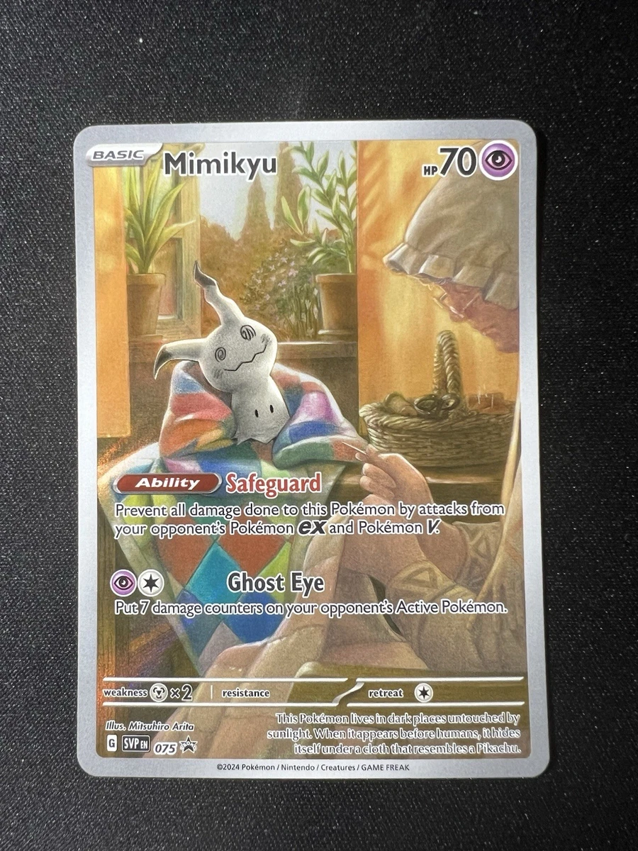 Mimikyu 075 Sv: Scarlet & Violet Promo Cards for sale | eBay