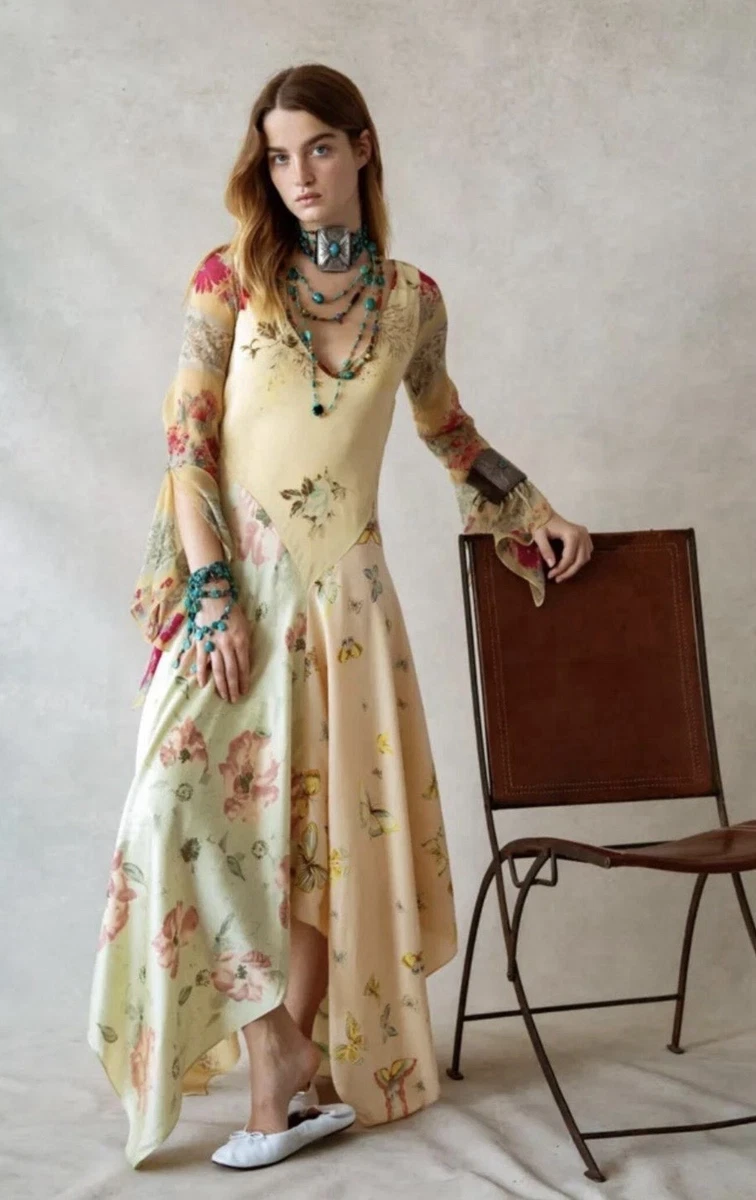 ralph lauren long sleeve maxi dress Lauren Ralph Lauren SAKARIS LONG SLEEVES GOWN LONG DRESS, BLUE / 2