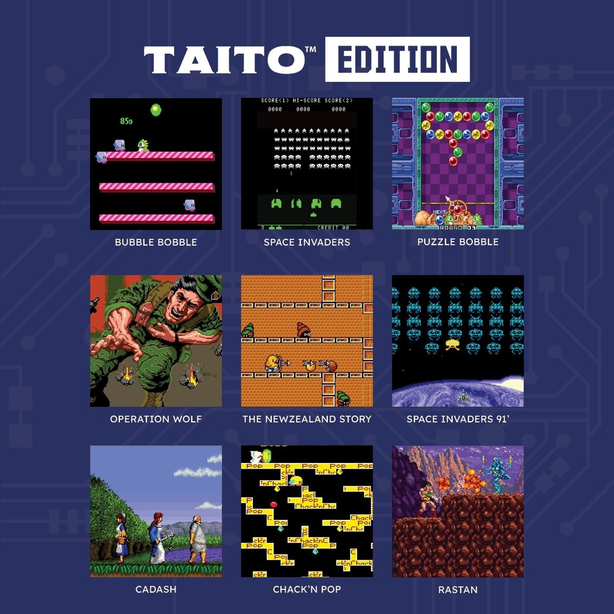 Blaze スーパーポケット　TAITO タイトー/カプコンのゲームを10本以上収録した「Super Pocket