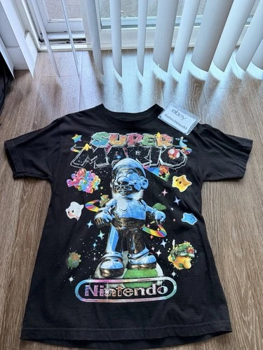 Super Mario Nintendo 64 Shirt Dbruze Vintage Style  Video Game Size Medium