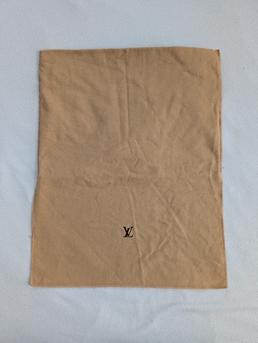 Louis Vuitton Dust Bag Vintage LV Fold Over Envelope 10” X 15" Brown Designer - Picture 2 of 8