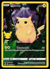 Carta Pokemon Pikachu 005/025 Holo rara celebrazioni