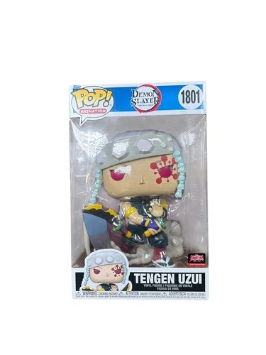 Funko Pop! Jumbo 10" Demon Slayer Tengen Uzui #1801 Figure Target Con Exclusive