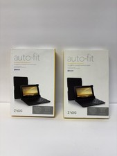 ZAGG auto-fit Bluetooth Keyboard Case Black 7-7.9 in Integrated Stand