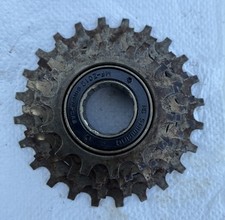 VIntage Shimano MF-Z012, 14-24T, 5 Speed Freewheel, English Thread