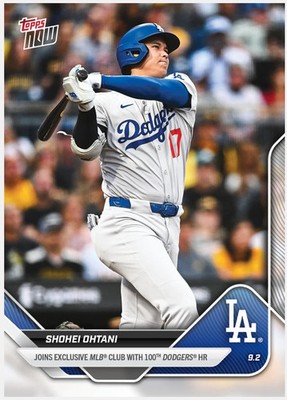2025 MLB Topps Now #650 Shohei Ohtani Los Angeles Dodgers