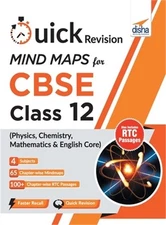 Quick Revision MINDMAPS for CBSE Class 12 Physics Chemistry Mathematics & Englis