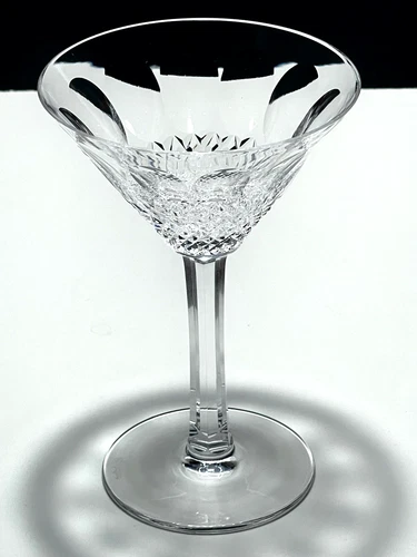 READ ~ 1 VINTAGE WATERFORD CRYSTAL COLLEEN MARTINI GLASSES 6 1/8" ~ NICK