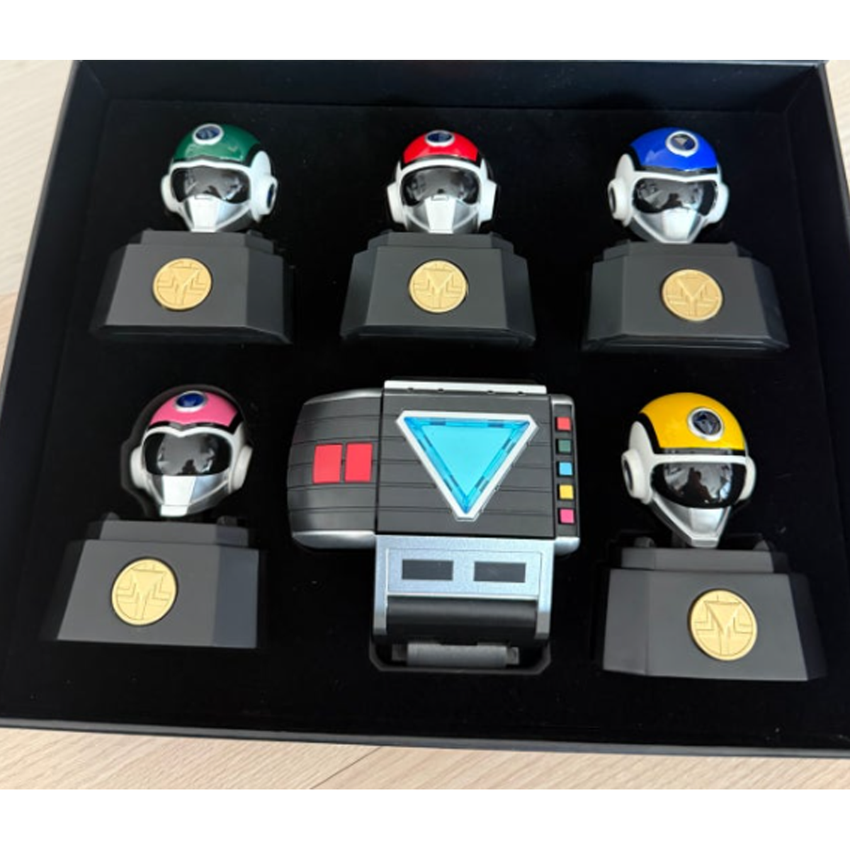 Flashman Super Sentai Prism Flash Morpher Changer Head Light Set