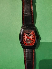 TECHNOMARINE PUNISHER WATCH; RARE, COOL, MARVEL AWESOME STORE MODEL QUALITY!