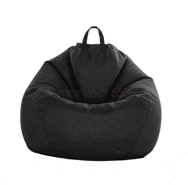 SALE! Large Bean Bag Chairs Couch Sofa Cover Indoor Lazy Lounger For Adult Kids
