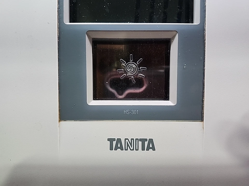Báscula de baño solar Tanita modelo HS-301 Max 330lbs probada funciona envío rápido Foto 3 de 4