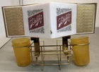 VINTAGE 1965 SCHLITZ TABLE CADDY BACK BAR BEER  SIGN / NON-LIGHTED
