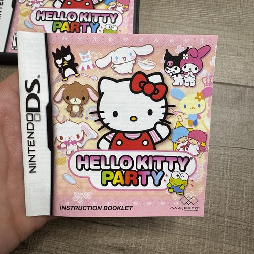 Hello Kitty Party - Nintendo DS CIB komplett getestet und funktionsfähig Sanrio - Bild 9 von 14
