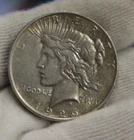 1926 D US Peace Silver Dollar $1 XF (Cleaned)