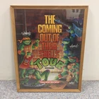 Vtg 1990 TMNT Ninja Turtles Coming Out of Their Shells Tour Guide Pizza Hut