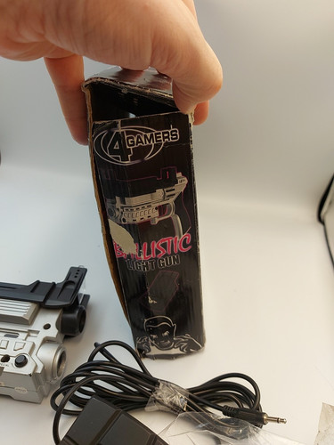 BOXED 4 Gamers Ballistic Light Gun & Pedal - SPC021 PS1 & PS2 PlayStation 2 - Picture 13 of 15