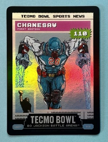 Bo Jackson Battle Arena ‘Chanesaw’ De'Von Achane Ice Tecmo News #N504